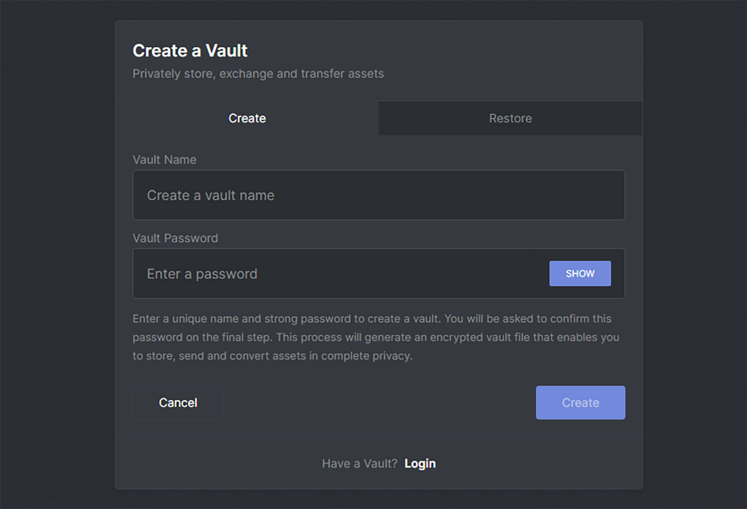 Cara menambang Haven (XHV) di PC Anda